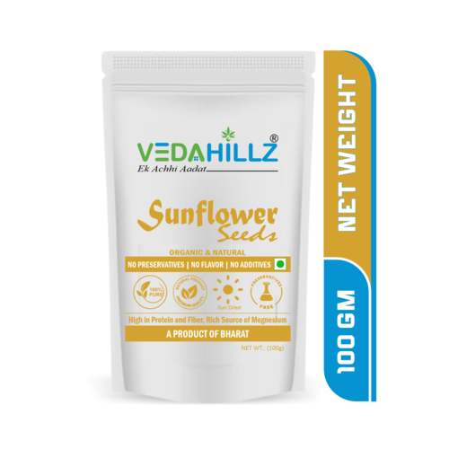 Vedahillz Raw Sunflower Seeds Sourced from Carefully Selected High Quality Seeds